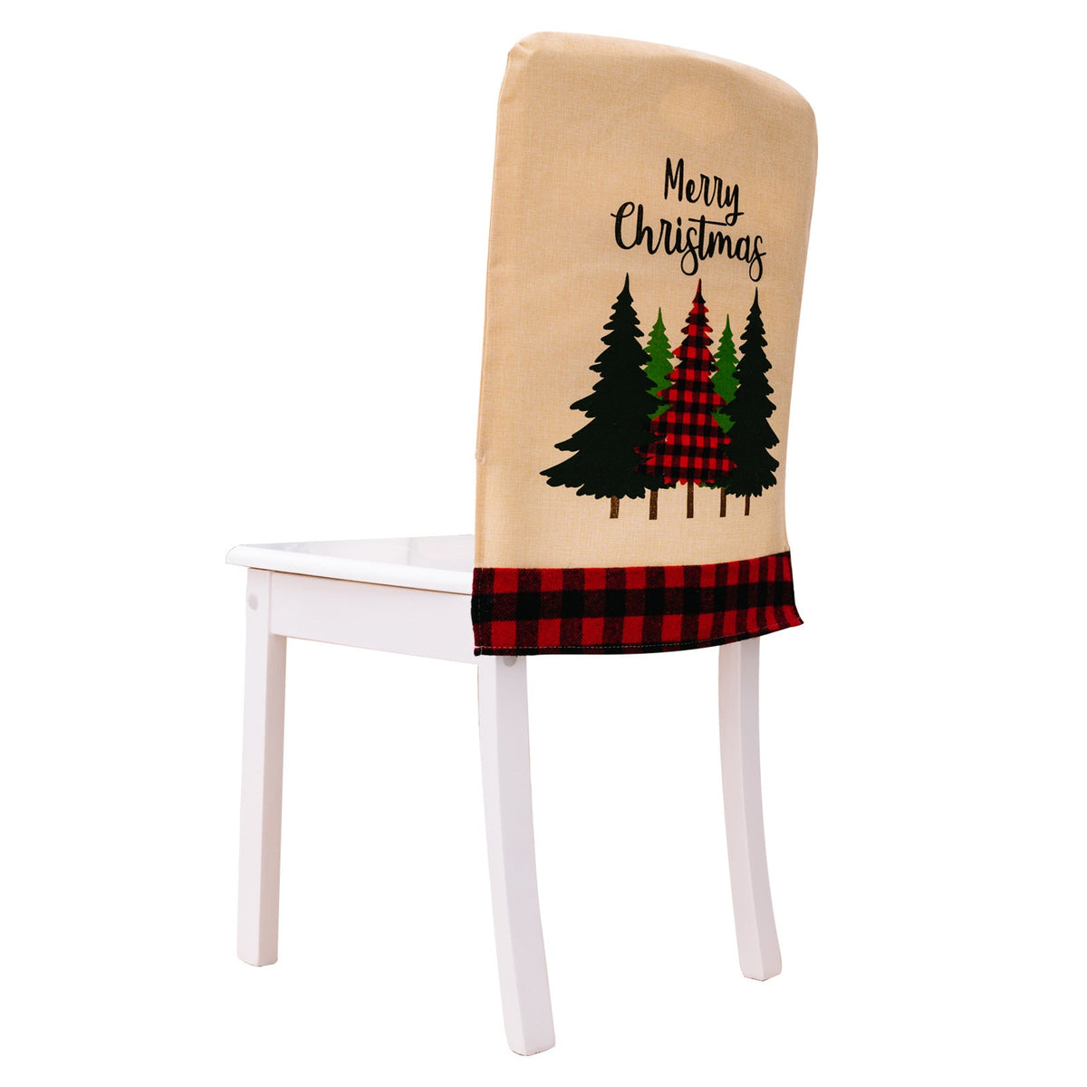 Christmas Chair Covers for a Coordinated Holiday Table