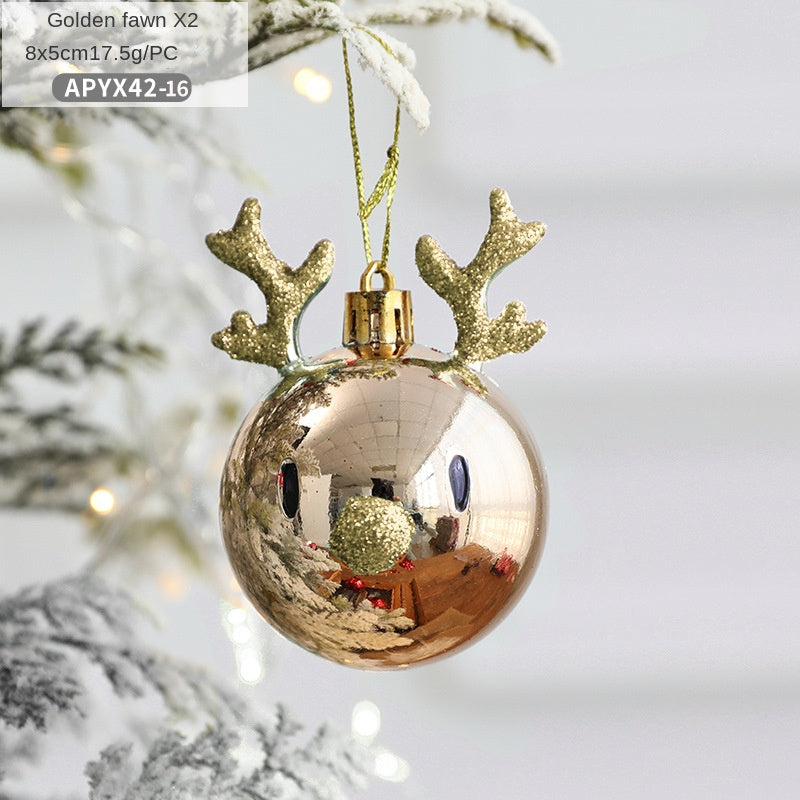 Christmas Reindeer Ornaments for Festive Tree Sparkle