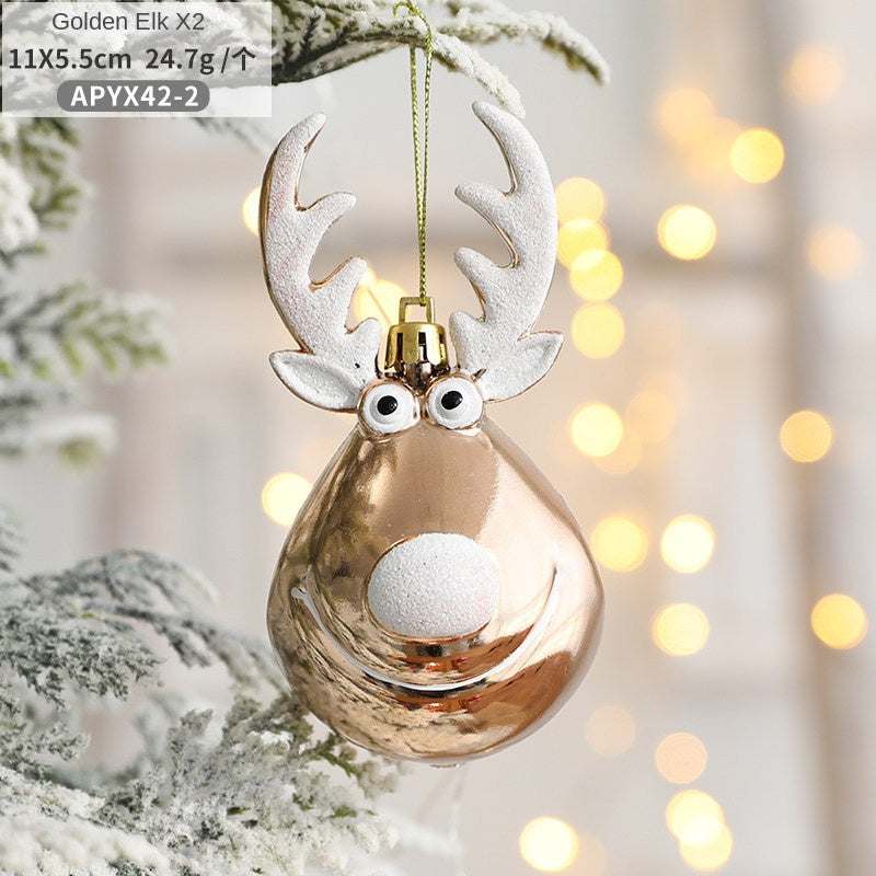 Christmas Reindeer Ornaments for Festive Tree Sparkle