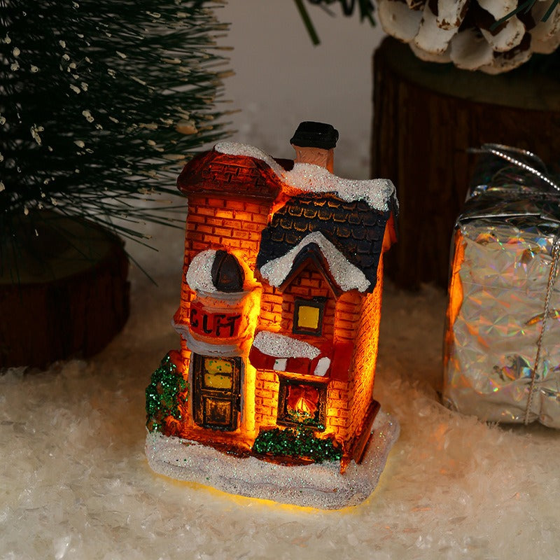 Christmas House Decor for a Cozy Glowing Winter Village
