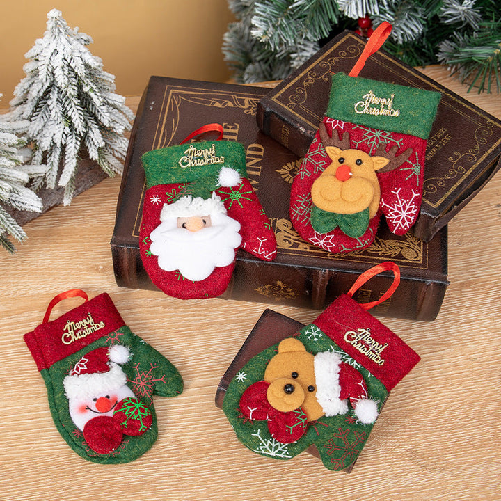 Mini Christmas Stocking Ornaments for Cozy Displays