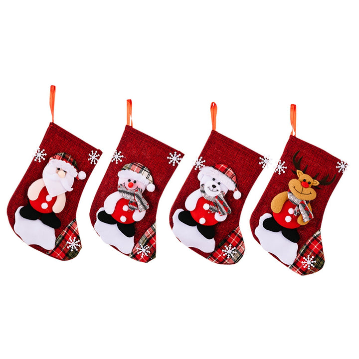 Christmas Stockings Set of 4 for Gift-Filled Décor