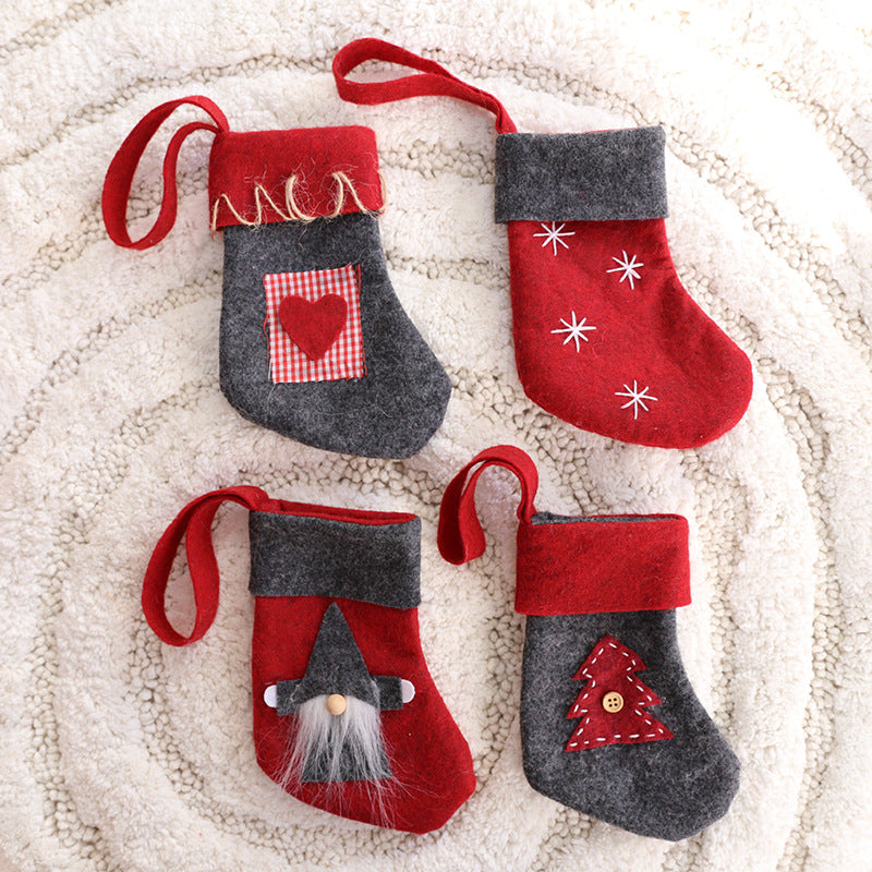 Christmas Fabric Stockings for Cozy Holiday Mantels