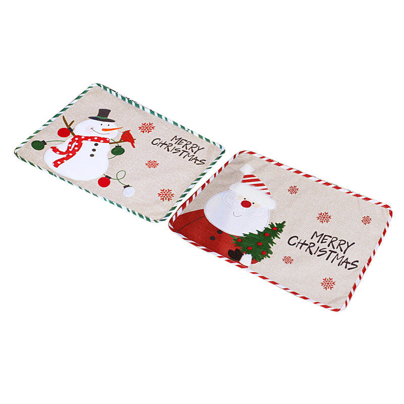 Christmas Placemats Set of 2 for Festive Table Style