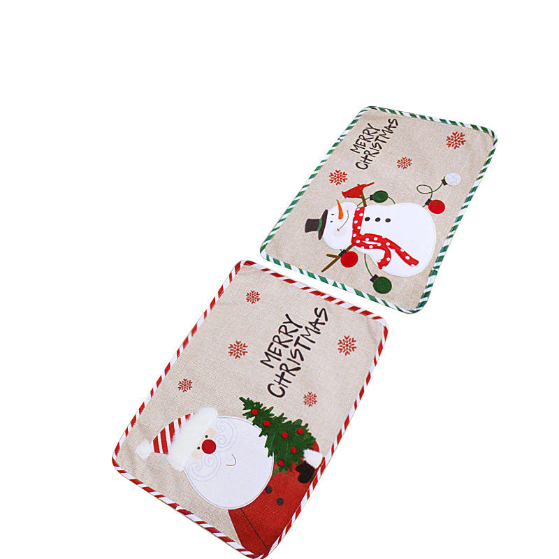Christmas Placemats Set of 2 for Festive Table Style