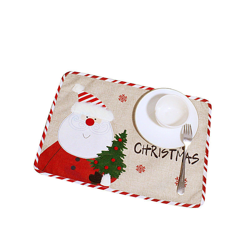 Christmas Placemats Set of 2 for Festive Table Style