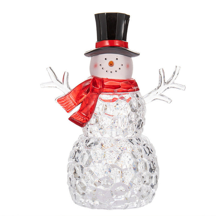 Christmas Snowman Nightlight for Cozy Tabletop Glow