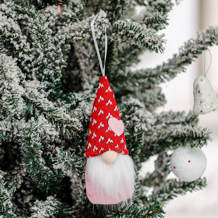 Hanging Gnome Ornament for Cozy Christmas Tree Charm
