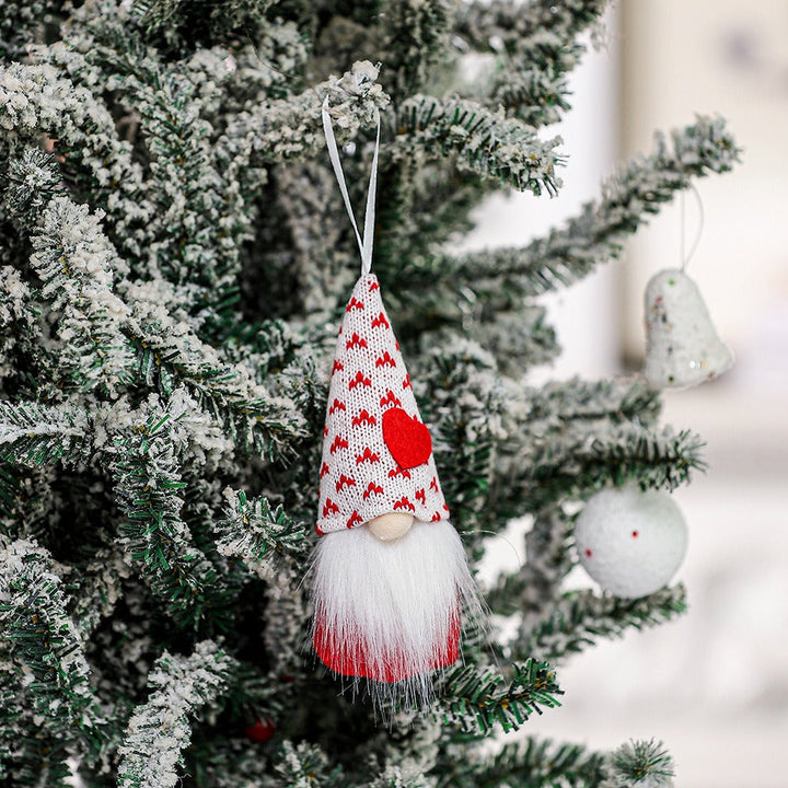 Hanging Gnome Ornament for Cozy Christmas Tree Charm
