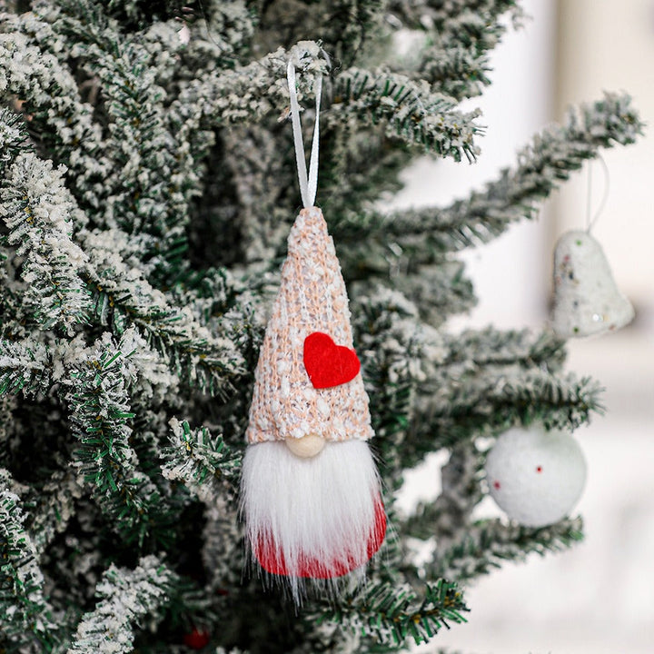 Hanging Gnome Ornament for Cozy Christmas Tree Charm