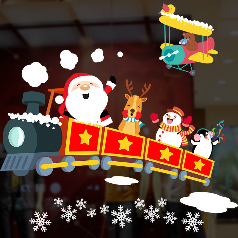 Christmas Window Stickers for Festive Holiday Decor