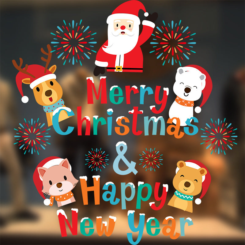 Christmas Window Stickers for Festive Holiday Decor