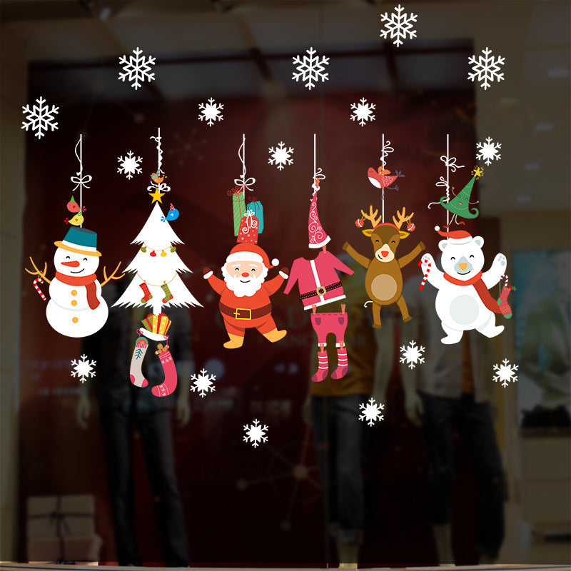 Christmas Window Stickers for Festive Holiday Decor