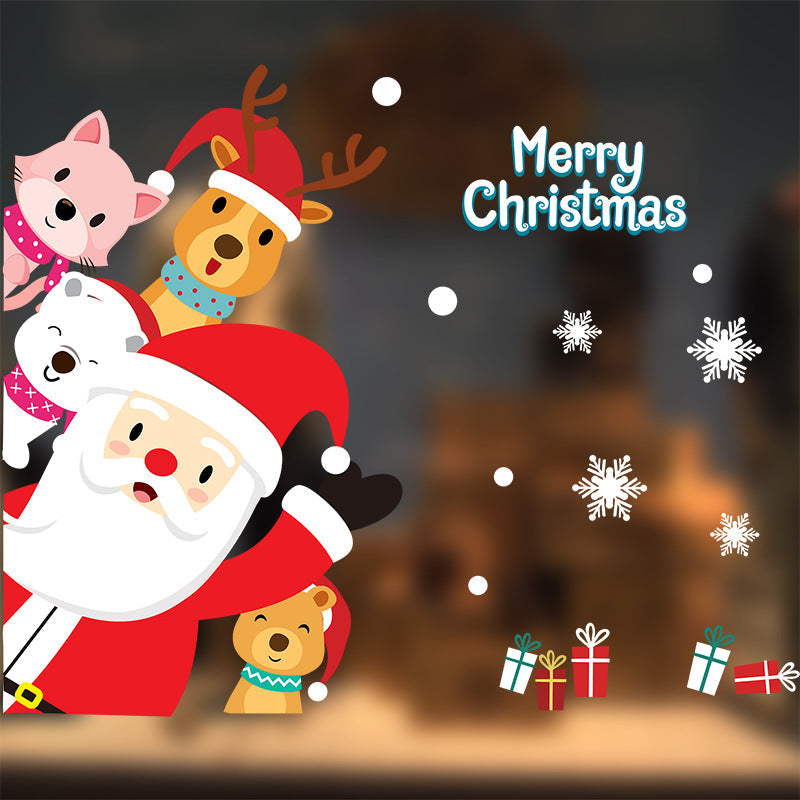 Christmas Window Stickers for Festive Holiday Decor