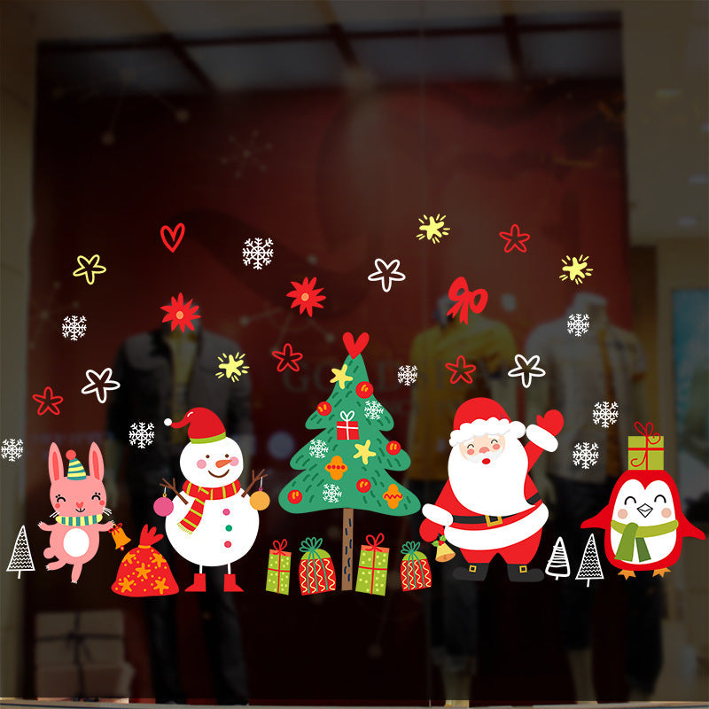 Christmas Window Stickers for Festive Holiday Decor