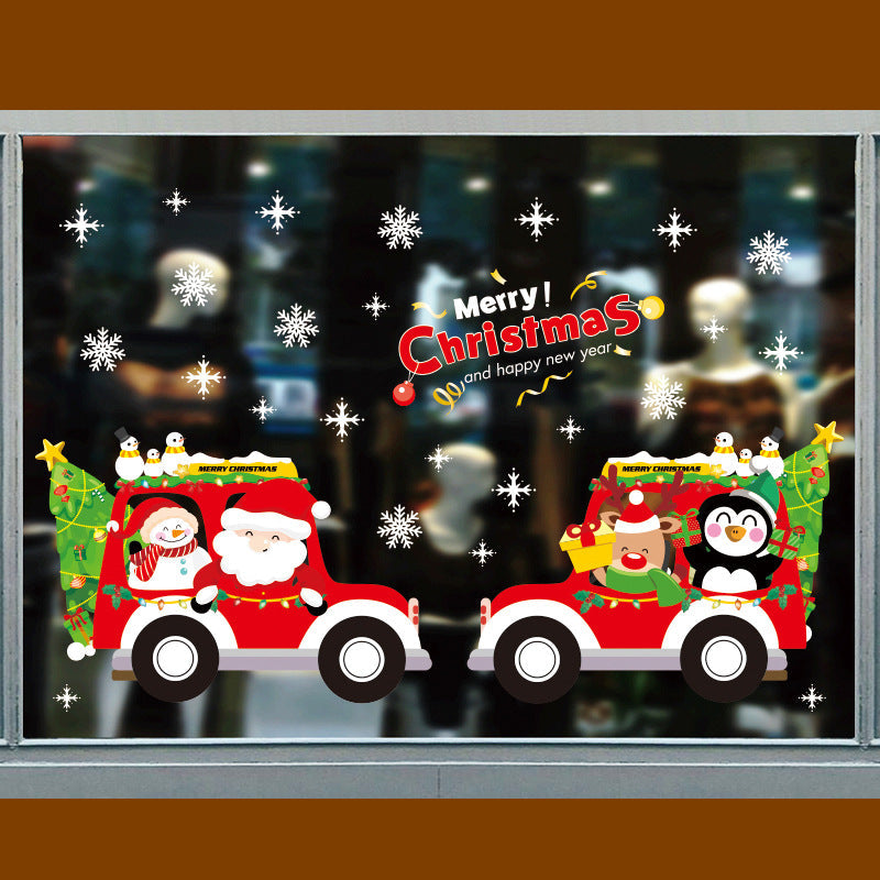 Christmas Window Stickers for Festive Holiday Decor