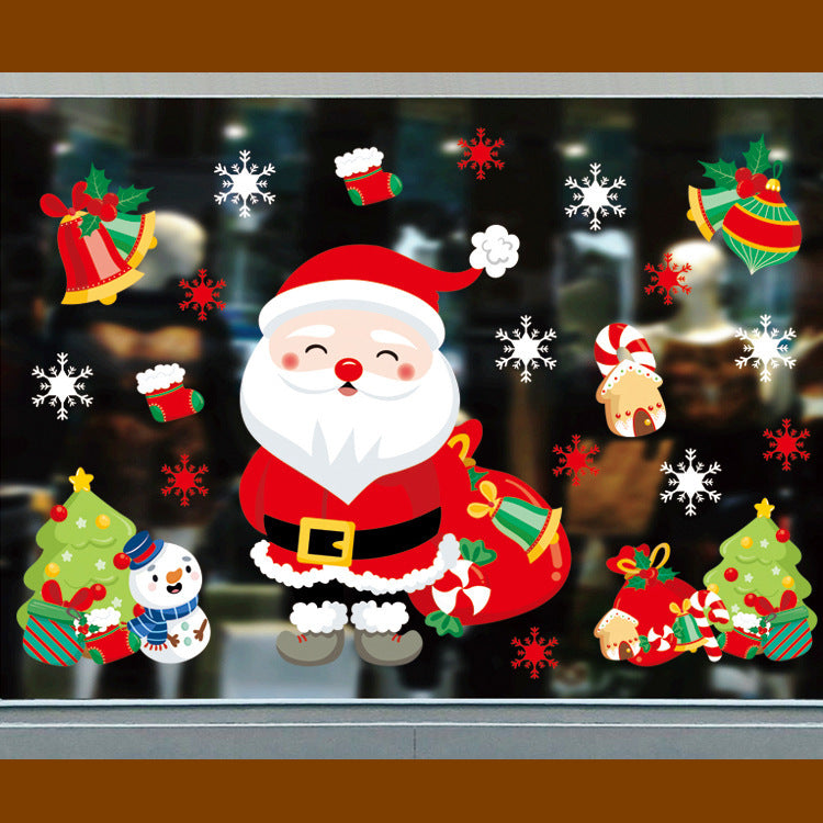 Christmas Window Stickers for Festive Holiday Decor