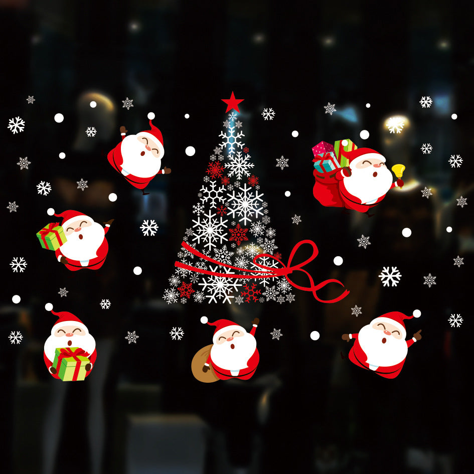 Christmas Window Stickers for Festive Holiday Decor