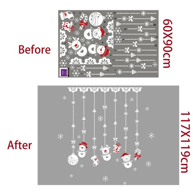 Christmas Window Decals for Instant Festive Cheer