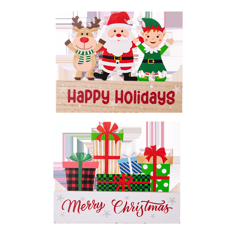Wooden Christmas Ornaments for Warm Holiday Displays