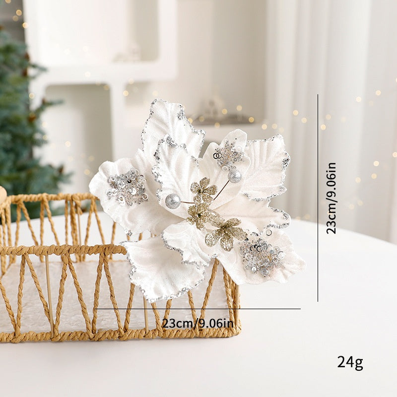 Christmas Decorative Flowers for Elegant Holiday Decor