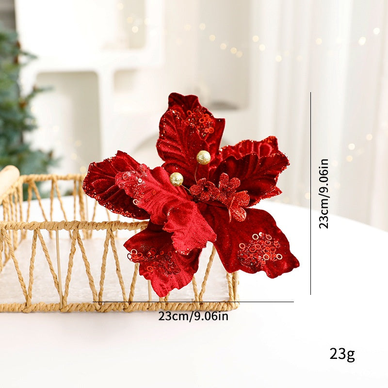 Christmas Decorative Flowers for Elegant Holiday Decor