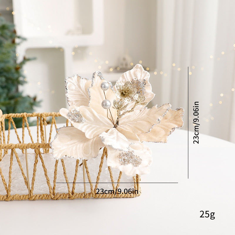 Christmas Decorative Flowers for Elegant Holiday Decor