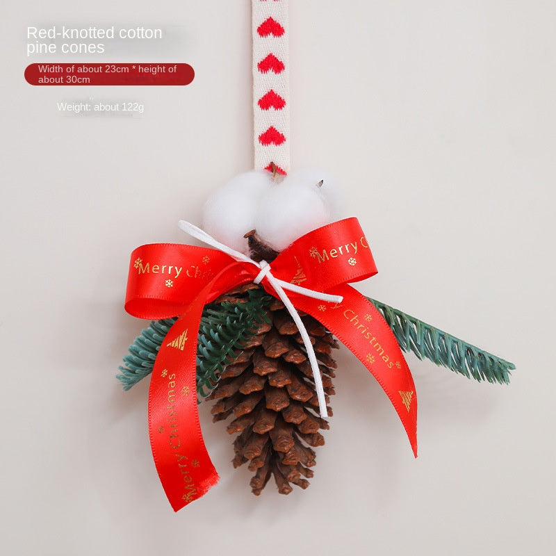 Rustic Christmas Wreath Ornament for Instant Cheer