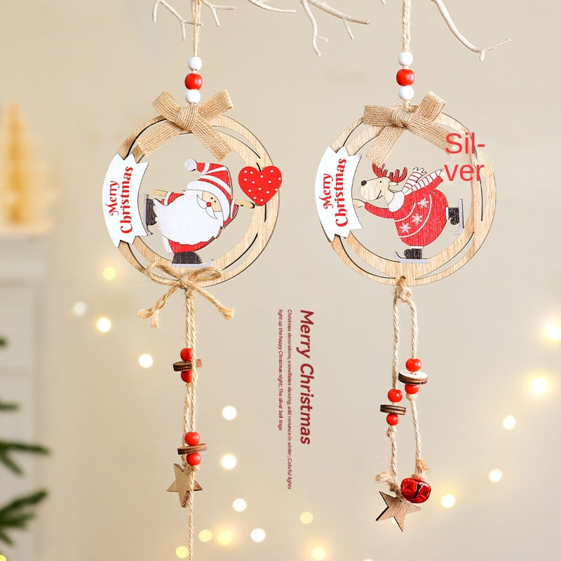 Christmas Wooden Ornaments for Rustic Holiday Decor