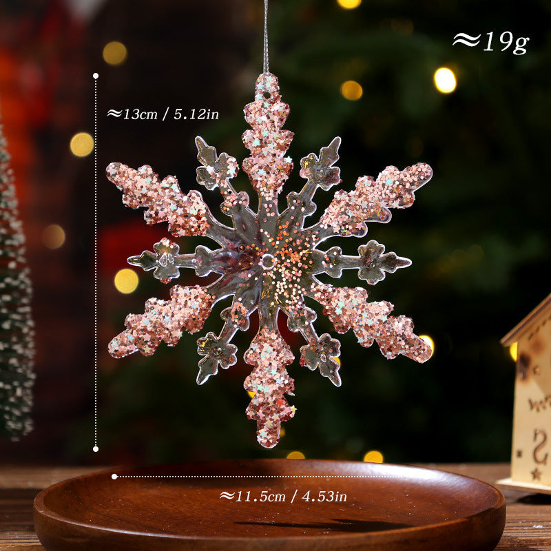 Christmas Tree Ornaments: Rainbow Crystal Holiday Shine