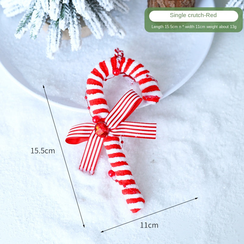 Christmas Candy Cane Ornaments for Colorful Displays