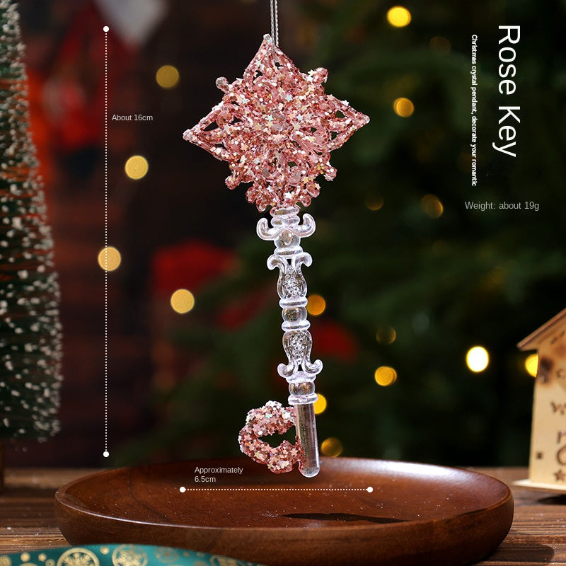 Acrylic Christmas Ornaments for Rainbow Tree Sparkle