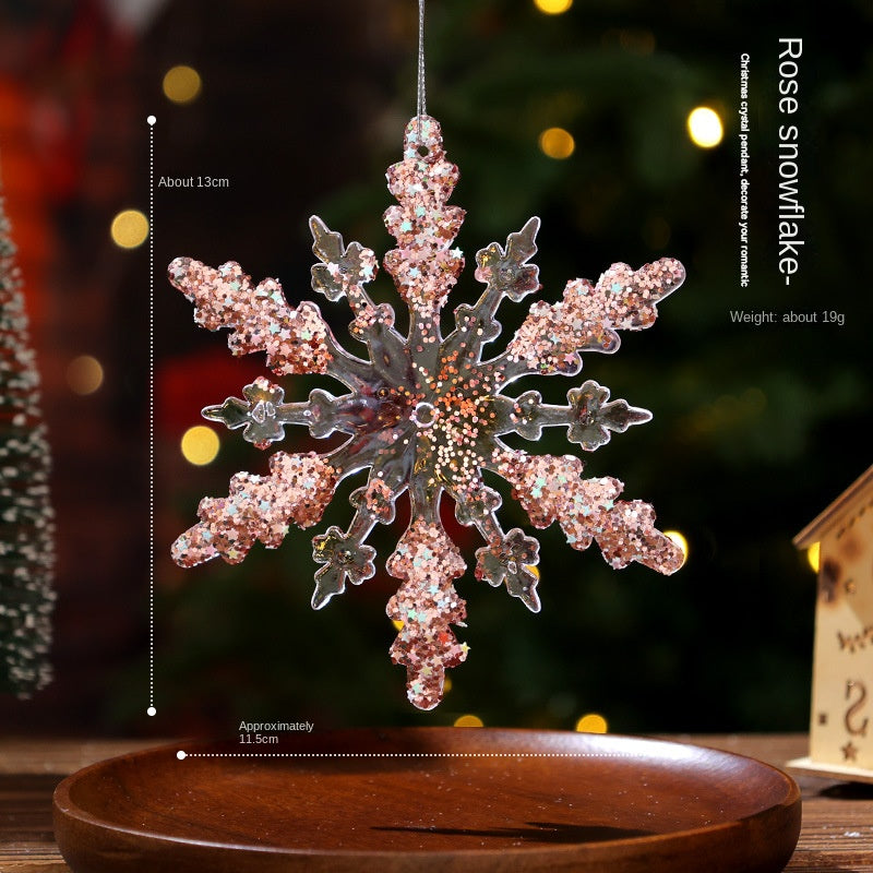 Acrylic Christmas Ornaments for Rainbow Tree Sparkle