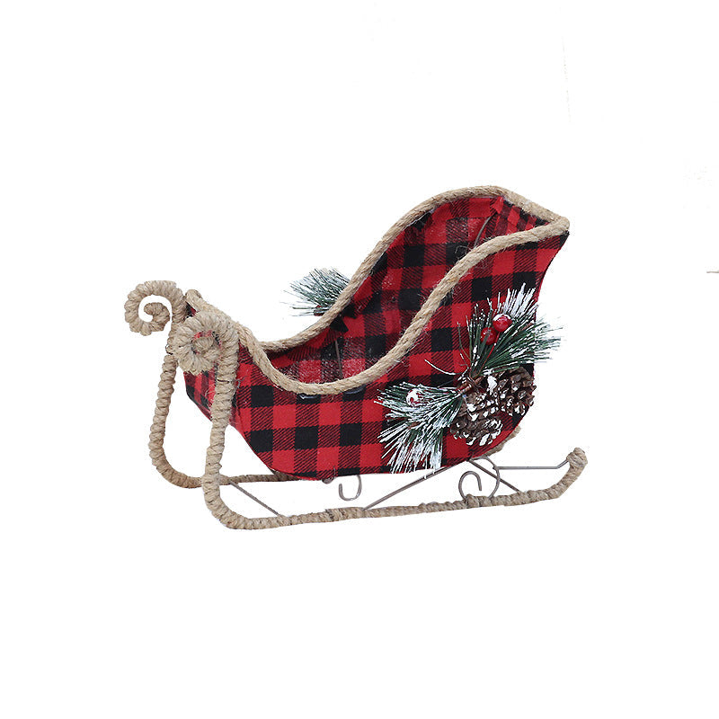 Rustic Christmas Sleigh Decor for Cozy Holiday Displays