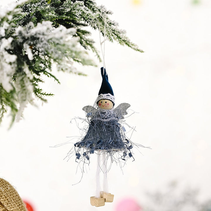 Fluffy Angel Christmas Ornaments | Whimsical Decor