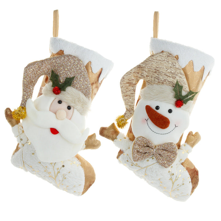 Christmas Stocking Gift Bags for Festive Holiday Displays