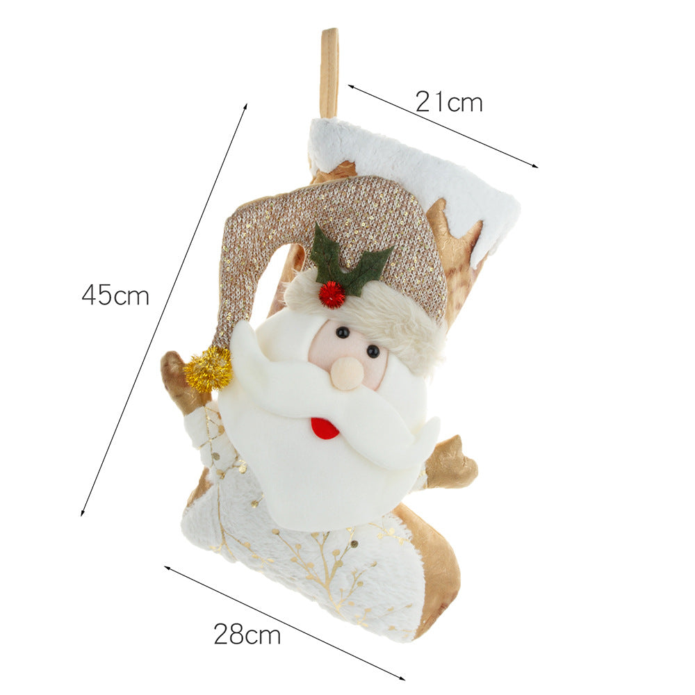 Christmas Stocking Gift Bags for Festive Holiday Displays