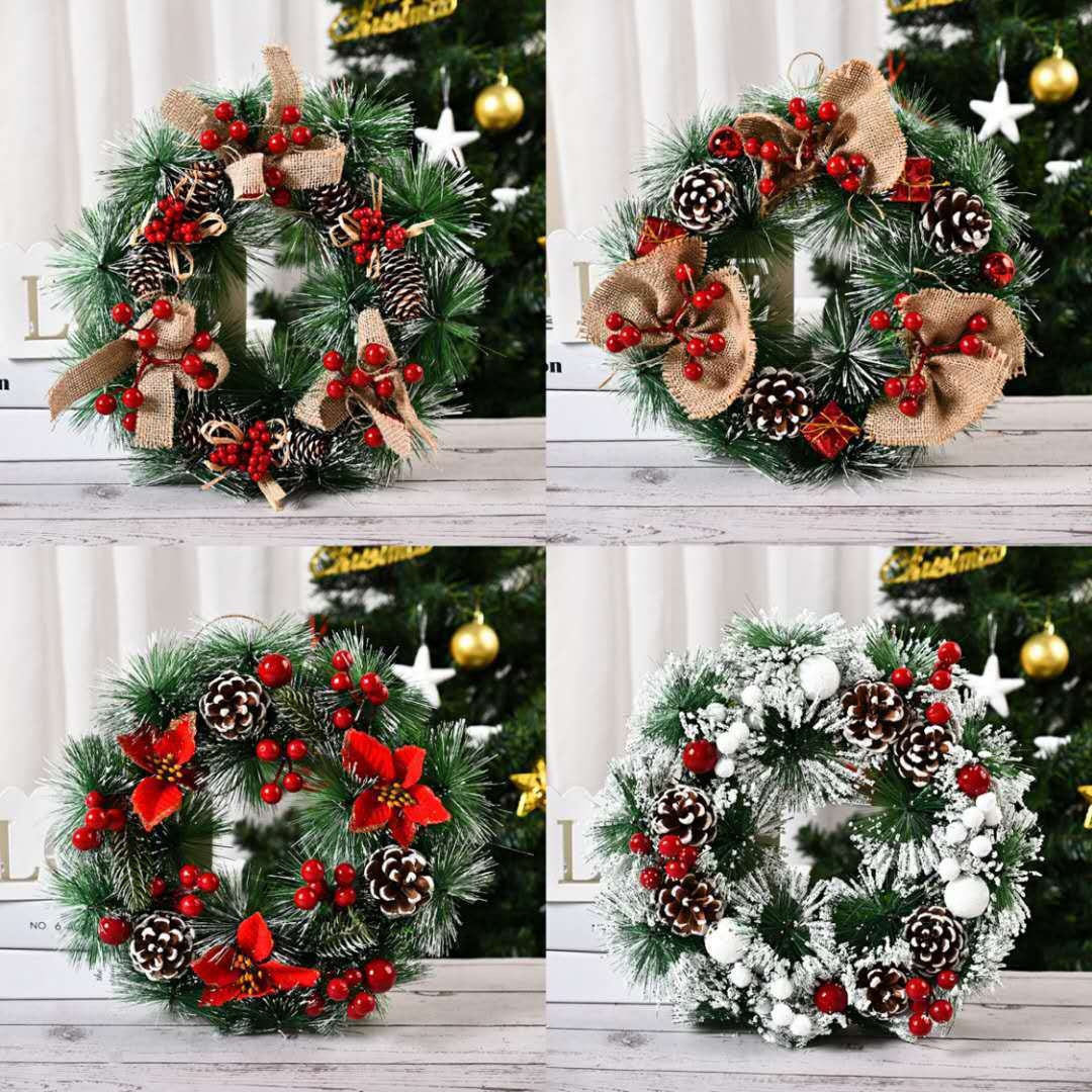 Christmas Wreath Door Decor for Festive Holiday Cheer