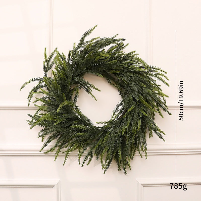 Artificial Christmas Wreath for Lush Holiday Displays
