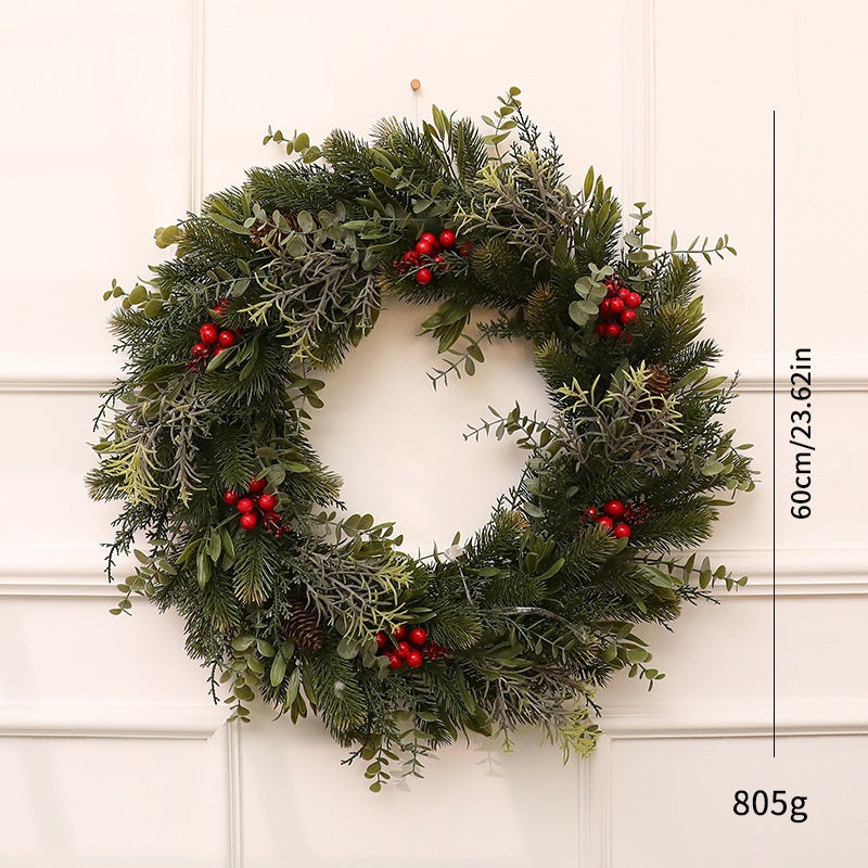 Artificial Christmas Wreath for Lush Holiday Displays