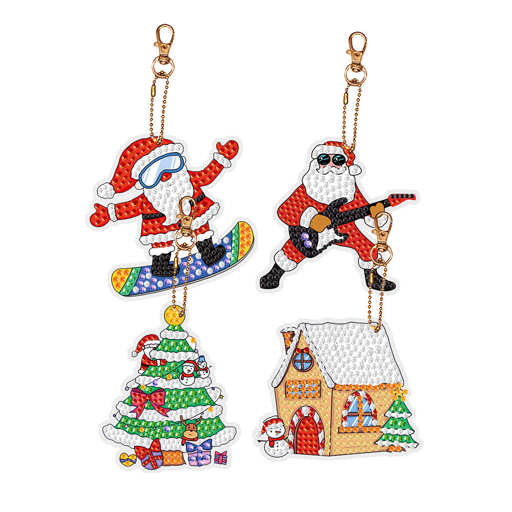 Christmas Diamond Painting Ornament Craft Kit for Joy