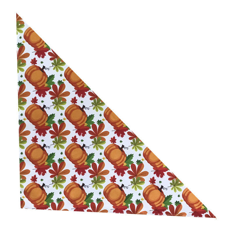 Seasonal Triangle Bandana Scarf for Dogs & Cats