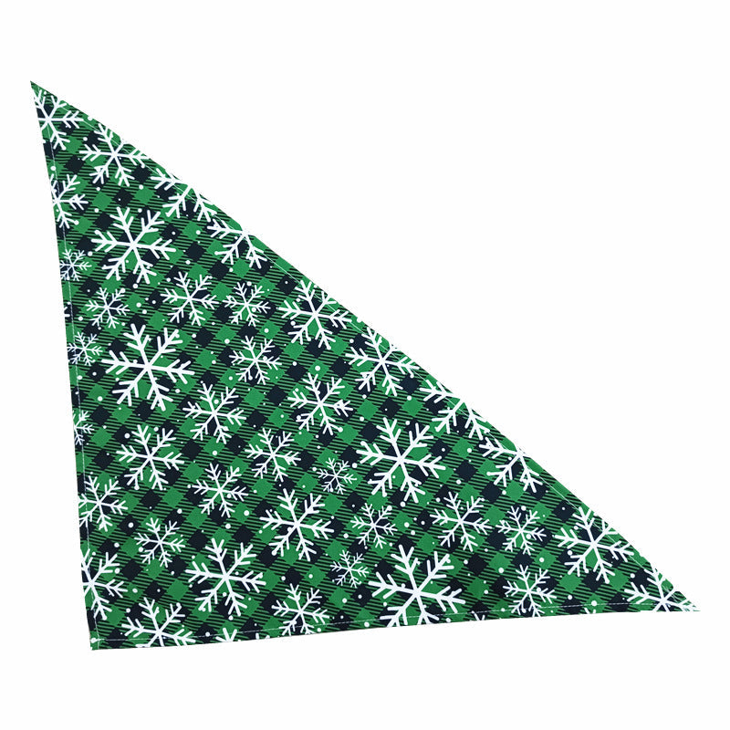Seasonal Triangle Bandana Scarf for Dogs & Cats