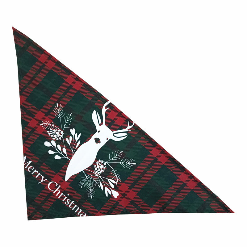 Seasonal Triangle Bandana Scarf for Dogs & Cats