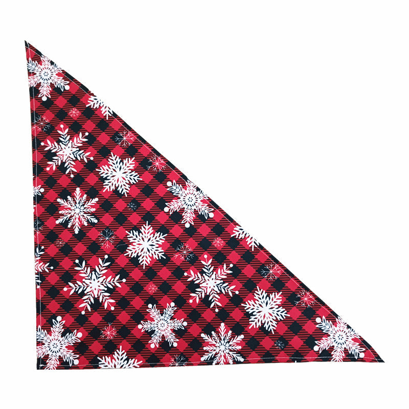 Seasonal Triangle Bandana Scarf for Dogs & Cats