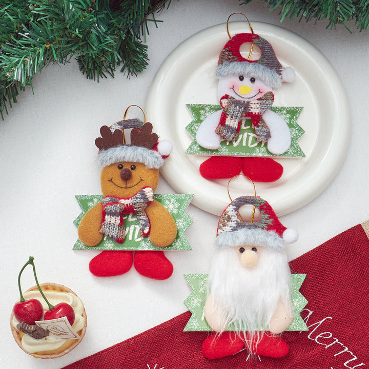 Christmas Character Ornaments for Festive Tree Charm