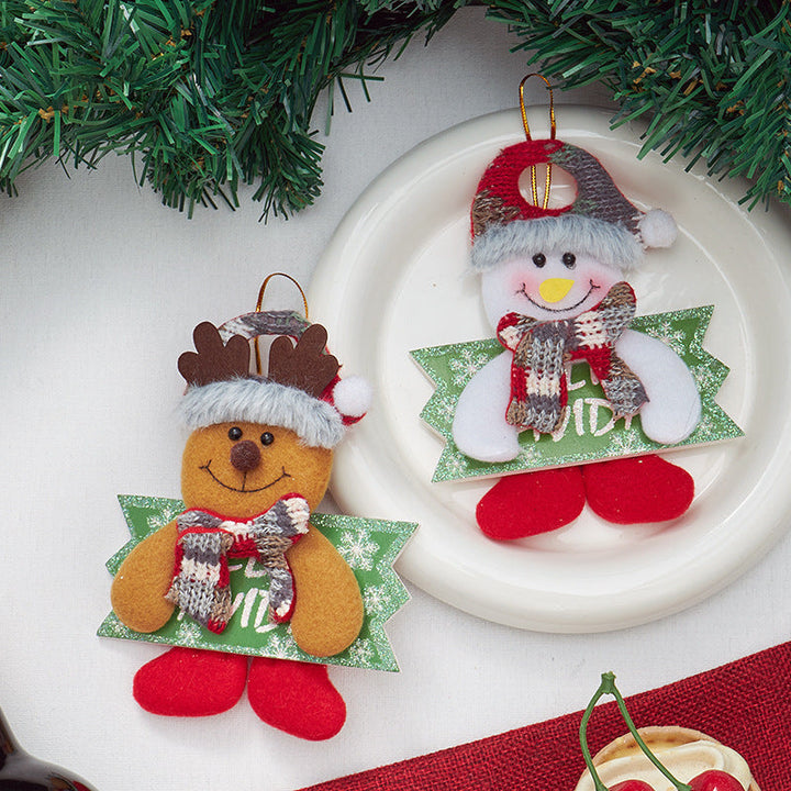 Christmas Character Ornaments for Festive Tree Charm