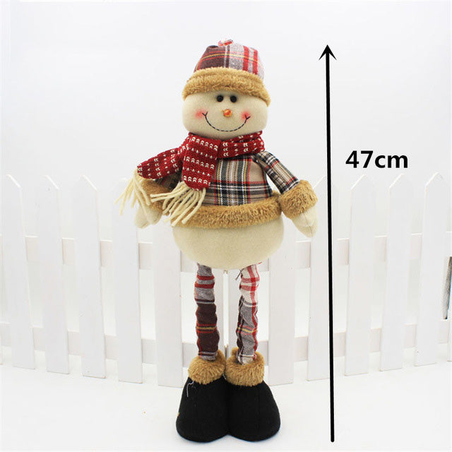 Christmas Decor Doll, 47cm Cozy Holiday Focal Point