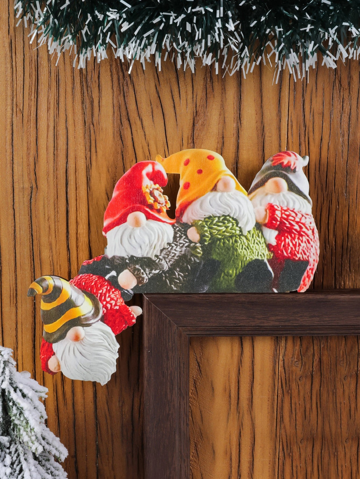 Christmas Door Frame Decoration for Festive Entryways
