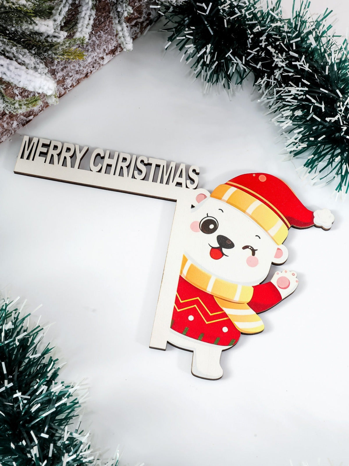 Christmas Door Frame Decoration for Festive Entryways
